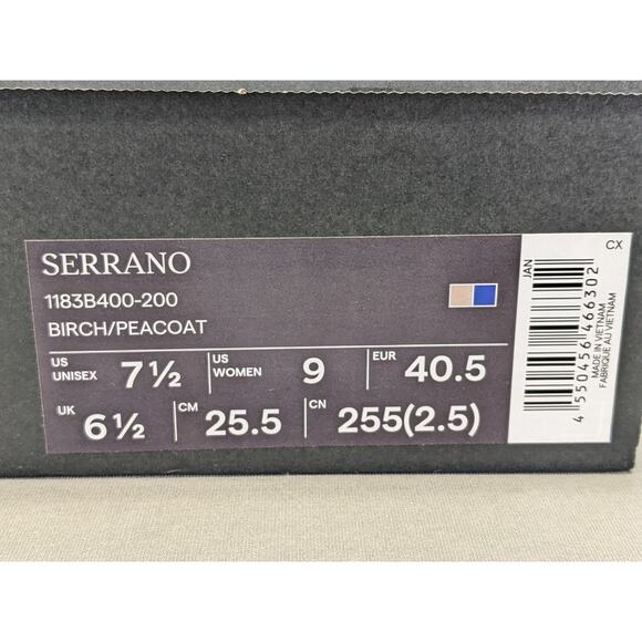 Onitsuka Tiger SERRANO 1183B400 200 Birch/Peacoat, Size US 7.5 - Picture 10 of 12